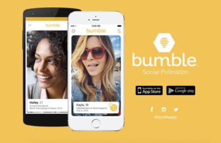 bumble, app para encontrar pareja, para ligar