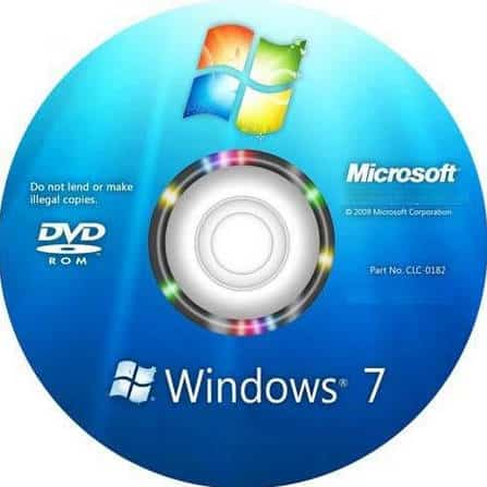 Cd Windows 7 Original