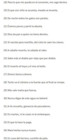 reto whatsapp: refranes